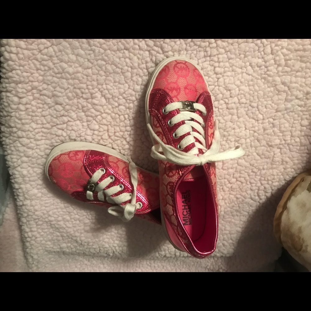 Pink Michael Kors Sneakers